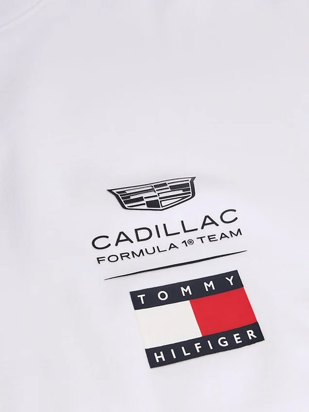 T-shirt com logótipo Tommy x Cadillac F1® Team T-shirt com logótipo Tommy x Cadillac F1® Team