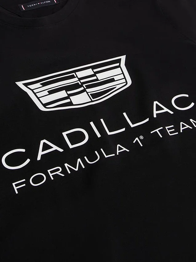 T-shirt com logótipo Tommy x Cadillac F1® Team T-shirt com logótipo Tommy x Cadillac F1® Team