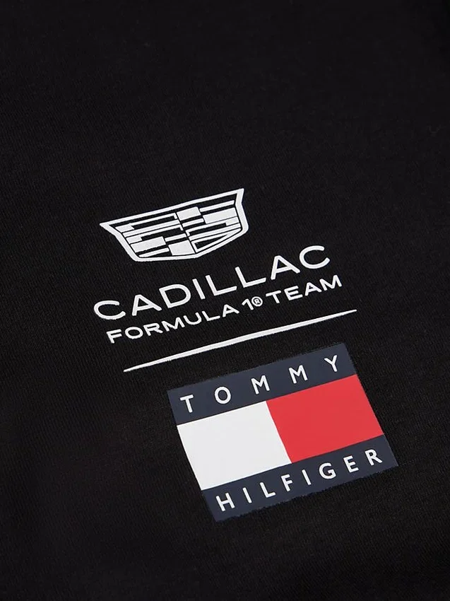 T-shirt com logótipo Tommy x Cadillac F1® Team T-shirt com logótipo Tommy x Cadillac F1® Team