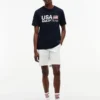 T-shirt com logótipo Tommy x US SailGP Team T-shirt com logótipo Tommy x US SailGP Team