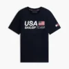 T-shirt com logótipo Tommy x US SailGP Team T-shirt com logótipo Tommy x US SailGP Team