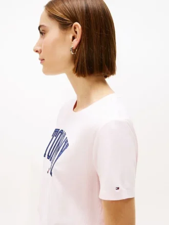 T-shirt com logótipo Varsity Tommy