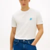 T-shirt com monograma bordado
