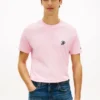 T-shirt com monograma bordado