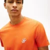 T-shirt com monograma bordado