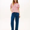 T-shirt com monograma bordado