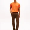 T-shirt com monograma bordado