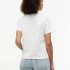 T-shirt com monograma bordado
