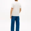 T-shirt com monograma bordado