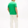 T-shirt com monograma bordado