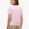 T-shirt com monograma bordado