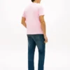 T-shirt com monograma bordado