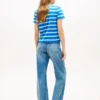 T-shirt com monograma bordado