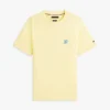 T-shirt com monograma bordado