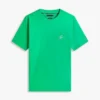 T-shirt com monograma bordado
