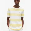 T-shirt com riscas de râguebi