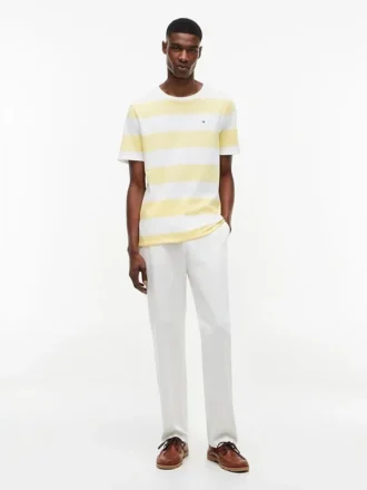 T-shirt com riscas de râguebi