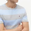 T-shirt com riscas de râguebi