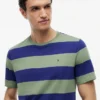 T-shirt com riscas de râguebi