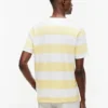T-shirt com riscas de râguebi