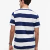 T-shirt com riscas de râguebi