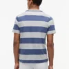 T-shirt com riscas de râguebi