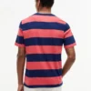 T-shirt com riscas de râguebi