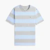 T-shirt com riscas de râguebi