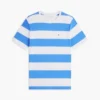 T-shirt com riscas de râguebi