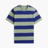 T-shirt com riscas de râguebi