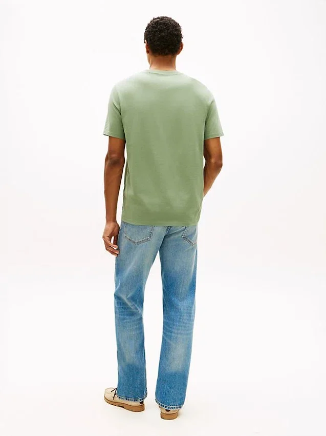 T-shirt com riscas em blocos T-shirt com riscas em blocos