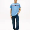 T-shirt com riscas H exclusivas T-shirt com riscas H exclusivas