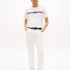 T-shirt com riscas H exclusivas T-shirt com riscas H exclusivas