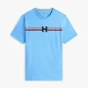 T-shirt com riscas H exclusivas T-shirt com riscas H exclusivas