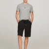 T-shirt de corte justo com logótipo Tommy bordado T-shirt de corte justo com logótipo Tommy bordado