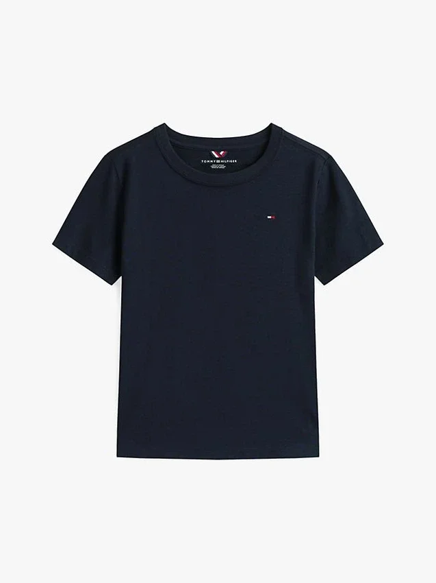 T-shirt de gola redonda para o dia-a-dia para crianças T-shirt de gola redonda para o dia-a-dia para crianças
