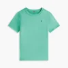 T-shirt de gola redonda para o dia-a-dia para crianças T-shirt de gola redonda para o dia-a-dia para crianças