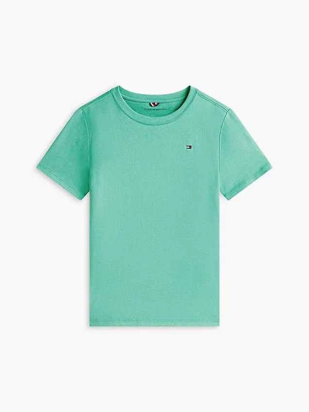 T-shirt de gola redonda para o dia-a-dia para crianças T-shirt de gola redonda para o dia-a-dia para crianças