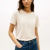 T-shirt de jersey leve com corte clássico T-shirt de jersey leve com corte clássico