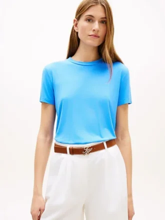 T-shirt de jersey leve com corte clássico