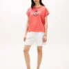 T-shirt Dolman com logótipo âncora Hilfiger T-shirt Dolman com logótipo âncora Hilfiger