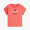 T-shirt Dolman com logótipo âncora Hilfiger T-shirt Dolman com logótipo âncora Hilfiger