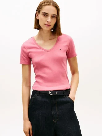 T-shirt Favorite com decote em V