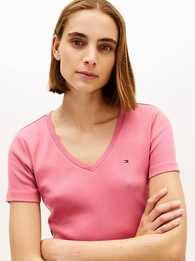 T-shirt Favorite com decote em V T-shirt Favorite com decote em V