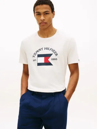 T-shirt Hilfiger Boating Flag
