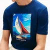 T-shirt Hilfiger com estampado fotográfico de vela T-shirt Hilfiger com estampado fotográfico de vela