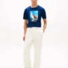 T-shirt Hilfiger com estampado fotográfico de vela T-shirt Hilfiger com estampado fotográfico de vela