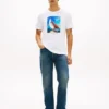 T-shirt Hilfiger com estampado fotográfico de vela T-shirt Hilfiger com estampado fotográfico de vela