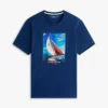 T-shirt Hilfiger com estampado fotográfico de vela T-shirt Hilfiger com estampado fotográfico de vela