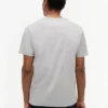 T-shirt Hilfiger com logótipo em riscas T-shirt Hilfiger com logótipo em riscas
